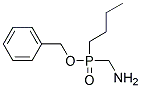 AMINOMETHYL-BUTYL-PHOSPHINIC ACID BENZYL ESTER Struktur