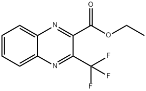 ETHYL 3-(TRIFLUOROMETHYL)QUINOXALINE-2-CARBOXYLATE Struktur