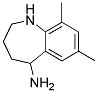 7,9-DIMETHYL-2,3,4,5-TETRAHYDRO-1H-BENZO[B]AZEPIN-5-YLAMINE Struktur