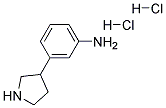 3-(PYRROLIDIN-3-YL)ANILINE DIHYDROCHLORIDE Struktur