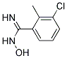 3-CHLORO-N-HYDROXY-2-METHYL-BENZAMIDINE Struktur