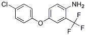 4-(4-CHLOROPHENOXY)-2-(TRIFLUOROMETHYL)ANILINE Struktur