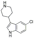 5-CHLORO-3-PIPERIDIN-4-YL-1H-INDOLE Struktur