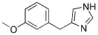 4-(3-METHOXY-BENZYL)-1H-IMIDAZOLE Struktur