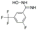 3-FLUORO-N-HYDROXY-5-TRIFLUOROMETHYL-BENZAMIDINE Struktur