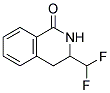 3-DIFLUOROMETHYL-3,4-DIHYDRO-2H-ISOQUINOLIN-1-ONE Struktur