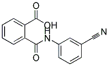 N-(3-CYANO-PHENYL)-PHTHALAMIC ACID Struktur