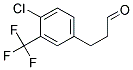 3-(4-CHLORO-3-TRIFLUOROMETHYL-PHENYL)-PROPIONALDEHYDE Struktur