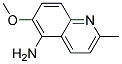 6-METHOXY-2-METHYLQUINOLIN-5-AMINE Struktur