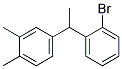 4-[1-(2-BROMO-PHENYL)-ETHYL]-1,2-DIMETHYL-BENZENE Struktur