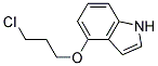 4-(3-CHLORO-PROPOXY)-1H-INDOLE Struktur