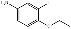 4-ETHOXY-3-FLUOROANILINE Struktur