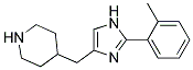 4-(2-O-TOLYL-1H-IMIDAZOL-4-YLMETHYL)-PIPERIDINE Struktur
