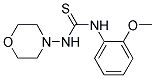 N-(2-METHOXYPHENYL)-N'-MORPHOLIN-4-YLTHIOUREA Struktur