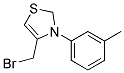 4-BROMOMETHYL-3-M-TOLYL-THIAZOLE Struktur