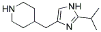 4-(2-ISOPROPYL-1H-IMIDAZOL-4-YLMETHYL)-PIPERIDINE Struktur