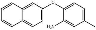 5-METHYL-2-(2-NAPHTHYLOXY)ANILINE Struktur