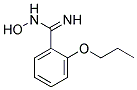 N-HYDROXY-2-PROPOXY-BENZAMIDINE Struktur