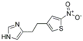 4-[2-(5-NITRO-THIOPHEN-3-YL)-ETHYL]-1H-IMIDAZOLE Struktur