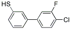 3-(4-CHLORO-3-FLUOROPHENYL)THIOPHENOL Struktur