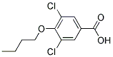 4-BUTOXY-3,5-DICHLOROBENZOIC ACID Struktur