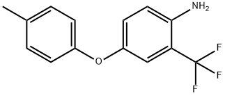 4-(4-METHYLPHENOXY)-2-(TRIFLUOROMETHYL)ANILINE Struktur