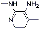 N2-METHYL-4-METHYL-PYRIDINE-2,3-DIAMINE Struktur