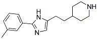 4-[2-(2-M-TOLYLIMIDAZOL-4-YL)-ETHYL]-PIPERIDINE Struktur