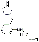 3-(2-AMINOBENZYL) PYRROLIDINE 2HCL Struktur