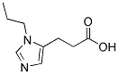 3-(3-PROPYL-3H-IMIDAZOL-4-YL)-PROPIONIC ACID Struktur