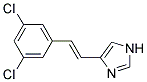 4-[2-(3,5-DICHLORO-PHENYL)-VINYL]-1H-IMIDAZOLE Struktur