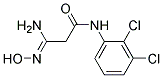 (3Z)-3-AMINO-N-(2,3-DICHLOROPHENYL)-3-(HYDROXYIMINO)PROPANAMIDE Struktur