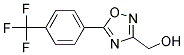 (5-(4-(TRIFLUOROMETHYL)PHENYL)-1,2,4-OXADIAZOL-3-YL)METHANOL Struktur