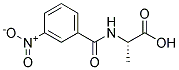 (2S)-2-[(3-NITROBENZOYL)AMINO]PROPANOIC ACID Struktur