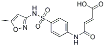 3-[4-(5-METHYL-ISOXAZOL-3-YLSULFAMOYL)-PHENYLCARBAMOYL]-ACRYLIC ACID Struktur