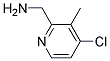 C-(4-CHLORO-3-METHYL-PYRIDIN-2-YL)-METHYLAMINE Struktur