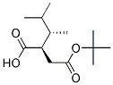 2R-(1S,2-DIMETHYLPROPYL)SUCCINIC ACID 4-TERT-BUTYL ESTER Struktur