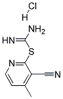 3-CYANO-4-METHYLPYRIDIN-2-YL IMIDOTHIOCARBAMATE HYDROCHLORIDE Struktur