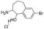 6-AMINO-2-BROMO-6,7,8,9-TETRAHYDRO-5H-BENZOCYCLOHEPTEN-5-OL HYDROCHLORIDE Struktur