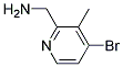 C-(4-BROMO-3-METHYL-PYRIDIN-2-YL)-METHYLAMINE Struktur