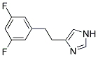 4-[2-(3,5-DIFLUORO-PHENYL)-ETHYL]-1H-IMIDAZOLE Struktur