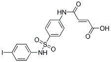 3-[4-(4-IODO-PHENYLSULFAMOYL)-PHENYLCARBAMOYL]-ACRYLIC ACID Struktur