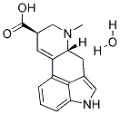 D-LYSERGIC ACID HYDRATE Struktur