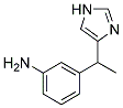 3-[1-(1H-IMIDAZOL-4-YL)-ETHYL]-PHENYLAMINE Struktur