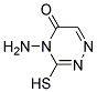 4-AMINO-3-MERCAPTO-1,2,4-TRIAZIN-5(4H)-ONE Struktur