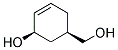 CIS-5-(HYDROXYMETHYL)-2-CYCLOHEXEN-1-OL Struktur