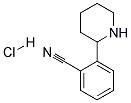 2-(PIPERIDIN-2-YL)BENZONITRILE HYDROCHLORIDE Struktur