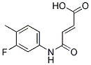 3-(3-FLUORO-4-METHYL-PHENYLCARBAMOYL)-ACRYLIC ACID Struktur