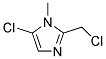 5-CHLORO-2-(CHLOROMETHYL)-1-METHYL-1H-IMIDAZOLE Struktur