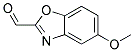 5-METHOXYBENZO[D]OXAZOLE-2-CARBALDEHYDE Struktur